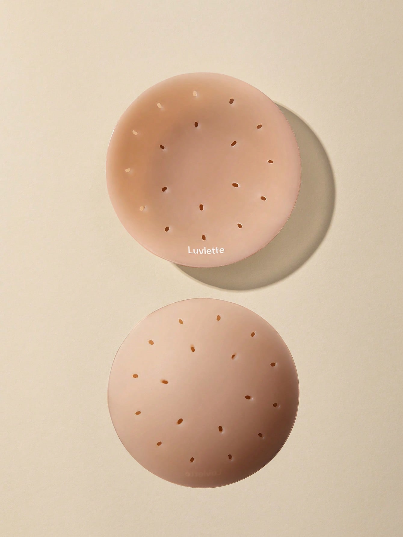 DUMMY - Pezonera canela con perforaciones tamaño 2 canela